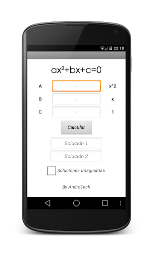 Ecuación 2º Grado