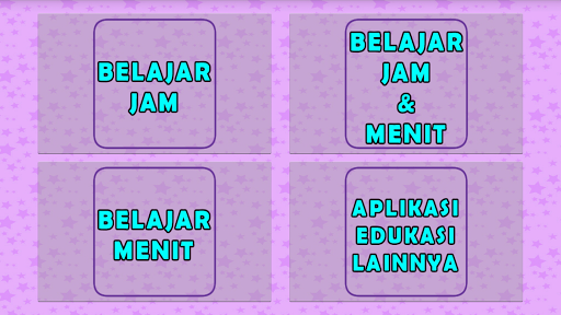 Belajar Membaca Jam Waktu