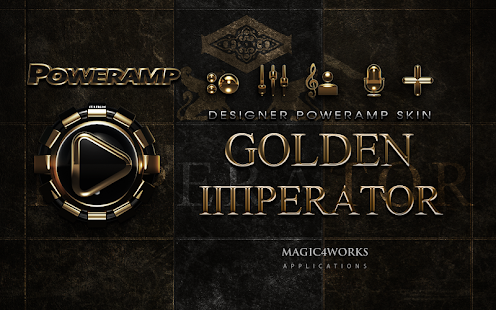 Poweramp skin Imperator HD