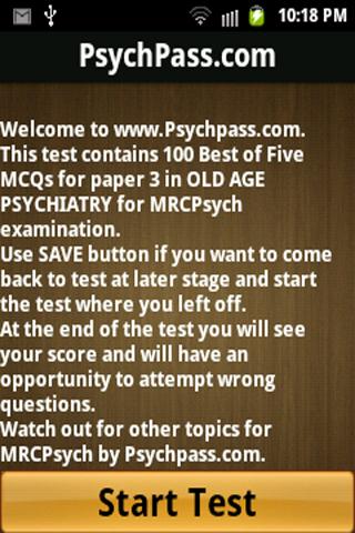 【免費醫療App】MRCPsych Old Age Paper 3-APP點子