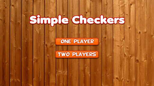 Simple Checkers Game