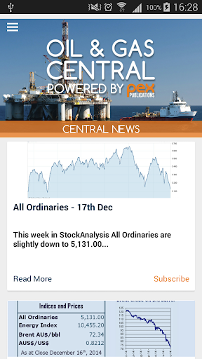 Oil Gas Central: by Pex