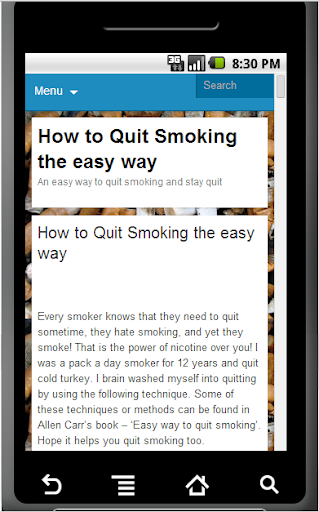 Quit smoking easy for dummies