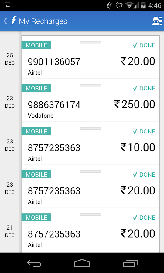 FreeCharge Mobile Recharge Android Apps on Google Play