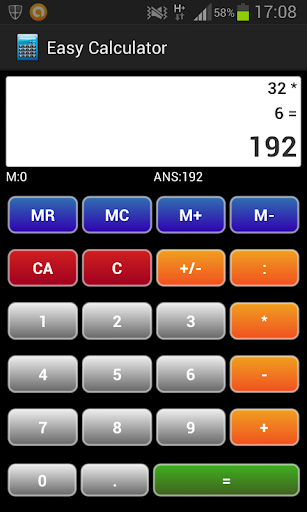 Easy Calculator