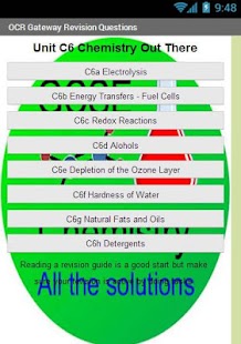 OCR GCSE Chemistry C6 Screenshots 8