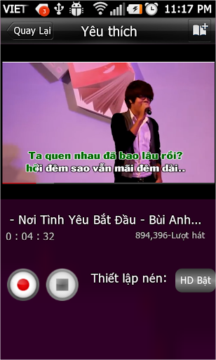 Hát Karaoke - Viet Pro HD