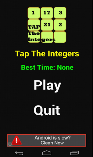 【免費解謎App】Tap The Integers-APP點子