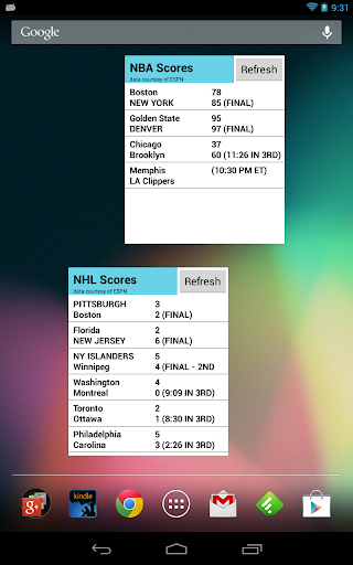 【免費運動App】Sports Scores Widget-APP點子