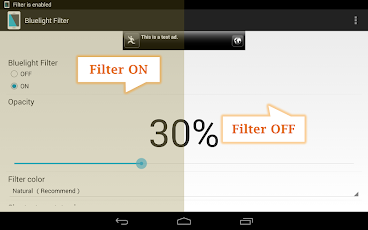 Bluelight Filter for Eye Care Screenshot 2