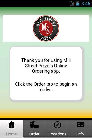 Mill Street Pizza