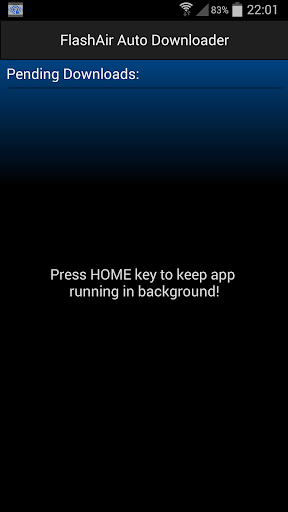 Auto Downloader for FlashAir