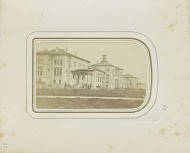 Exterieur van het stationsgebouw van Salzburg