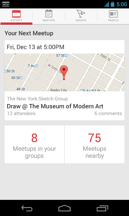 Meetup Make community real Android Apps on Google Play