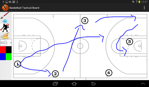 【免費運動App】Basketball Tactical Board-APP點子