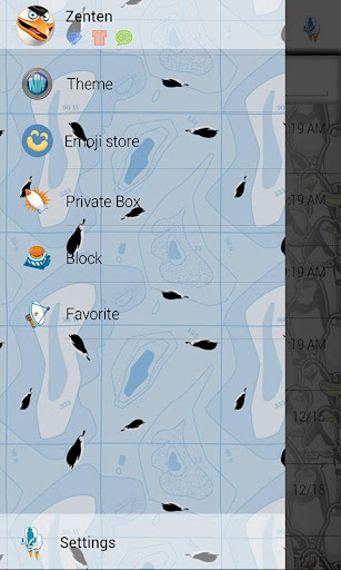 【免費個人化App】GO SMS PENGUINS THEME-APP點子