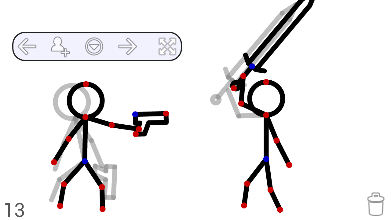 How To Draw Stick Figures With Swords 48