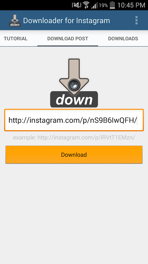 Video Downloader for Instagram - screenshot
