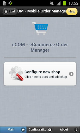 eCOM Mobile e-Commerce Manager