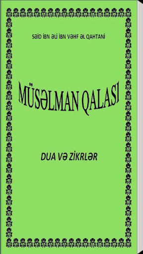 Muselman qalasi dua və zikr