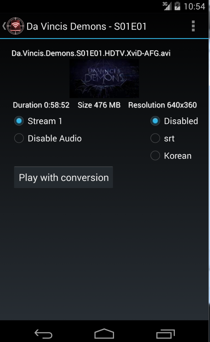 AirVid Pro Screen 1