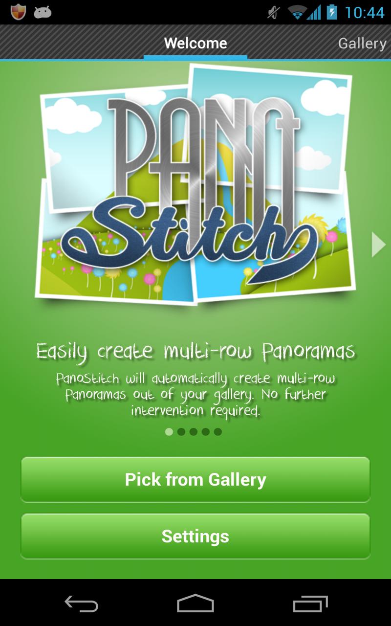 PanoStitch Panorama Picture HD Screen 2