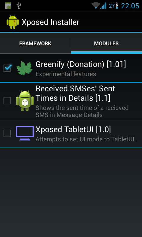 Greenify (Donation Package) - screenshot