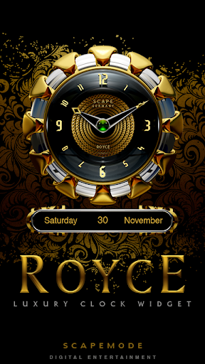 ROYCE Luxury Clock Widget