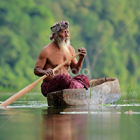 Simple Man by Hendri Suhandi - People Portraits of Men