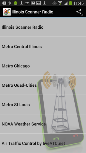 Illinois Scanner Radio 400+