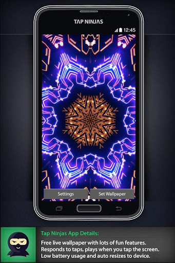 EDM Digital Flowers LWP