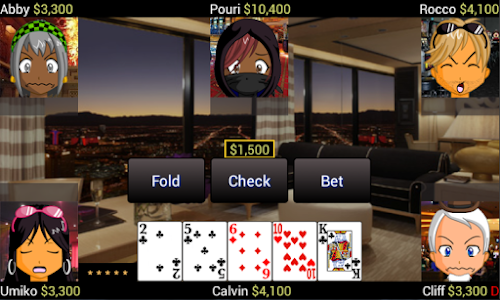 Android application Super Five Card Pro screenshort