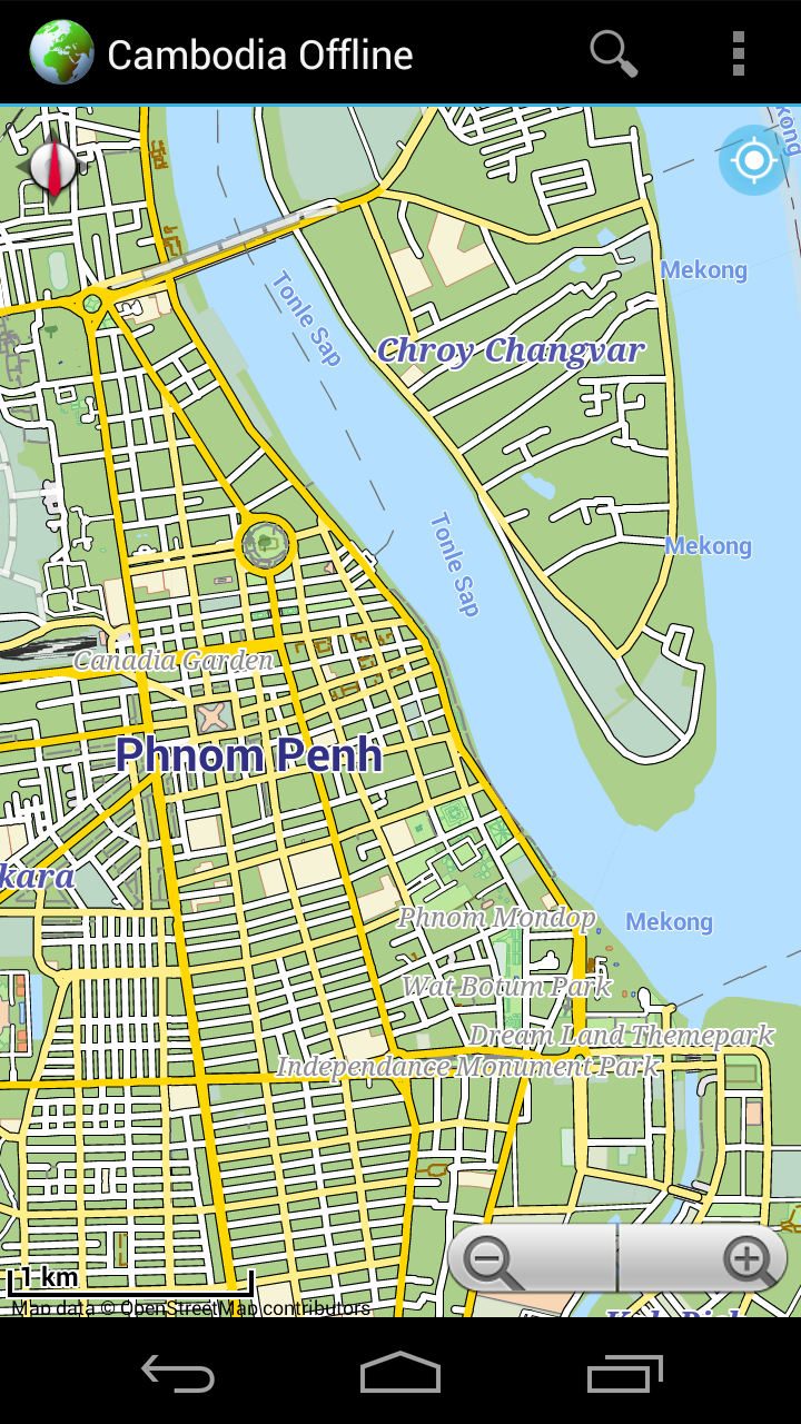 Offline Map Cambodia Screen 2