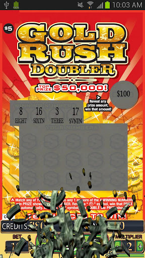 【免費紙牌App】=GOLD RUSH DOUBLER Lotto Card=-APP點子