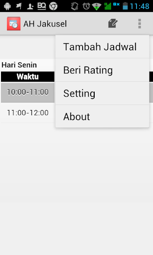 Jadwal Kuliah