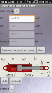 Hydraulic Cylinder Calculator screenshot 4