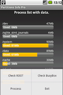 Partitions Info Pro