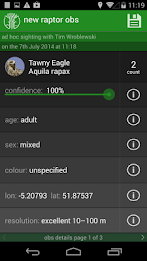 African Raptor Observations poster 2