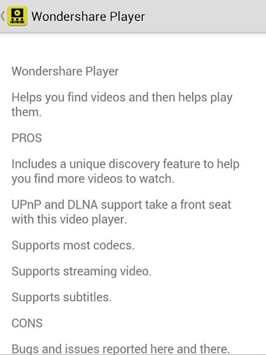 Video Player Recommended