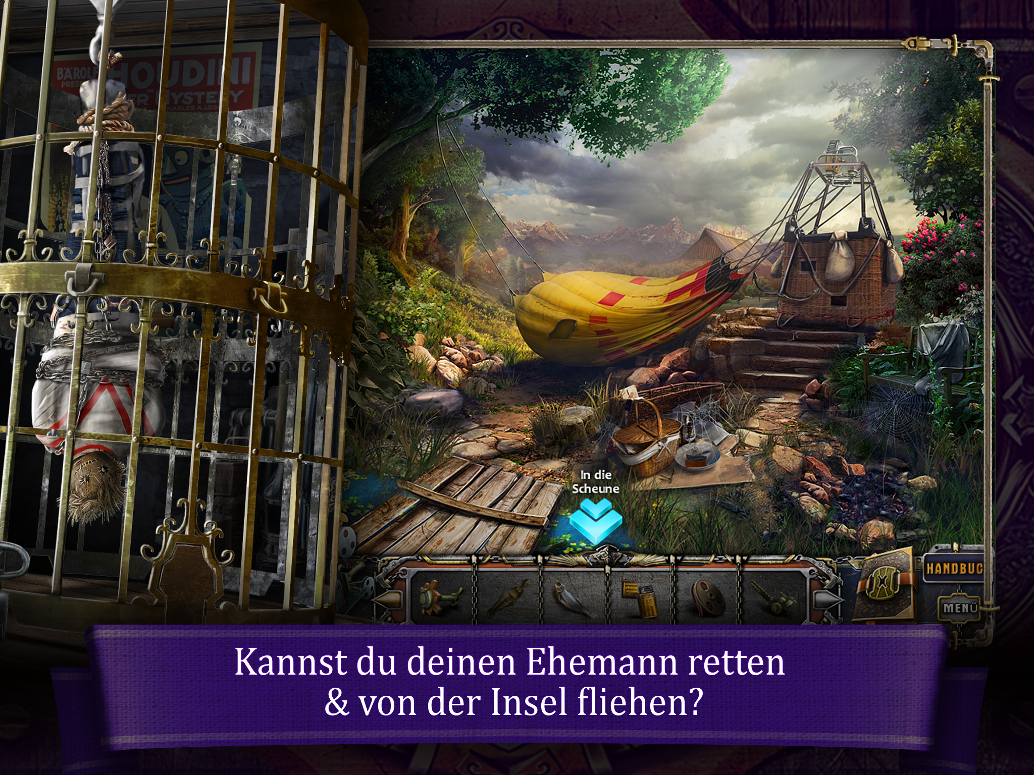 Android application Houdinis Castle HD (Full) screenshort