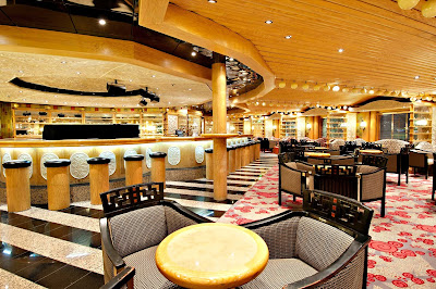 Sing along to your favorite tunes at the Ivory Piano Bar, on Carnival Pride's deck 3.
