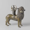 Aquamanile in the Form of a Lion with a Mounted Female Figure