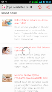 Tips Kesehatan Ibu Hamil Screenshots 0