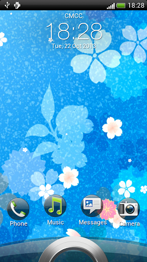 Blue Pattern Live Wallpaper