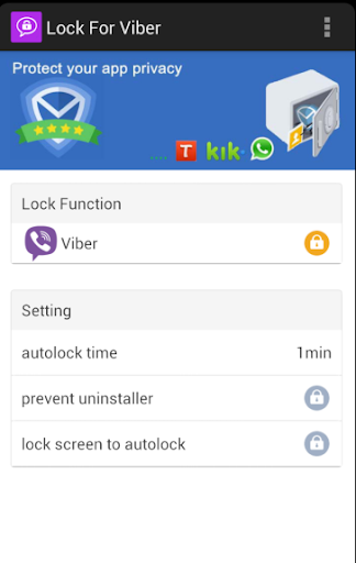 Lock For Viber