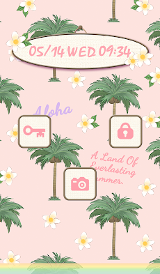 かわいいきせかえ壁紙 Hawaiian Aloha Androidアプリ Applion