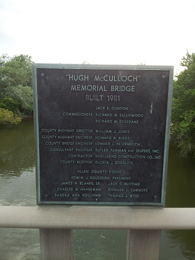 Hugh McCulloch Memorial Bridge