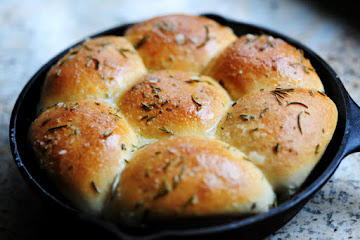 Buttered Rosemary Rolls