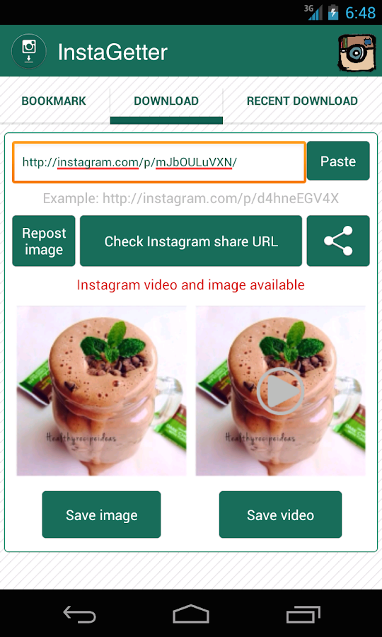 InstaGetter for Instagram - screenshot