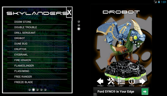 Skylanders Database - screenshot thumbnail